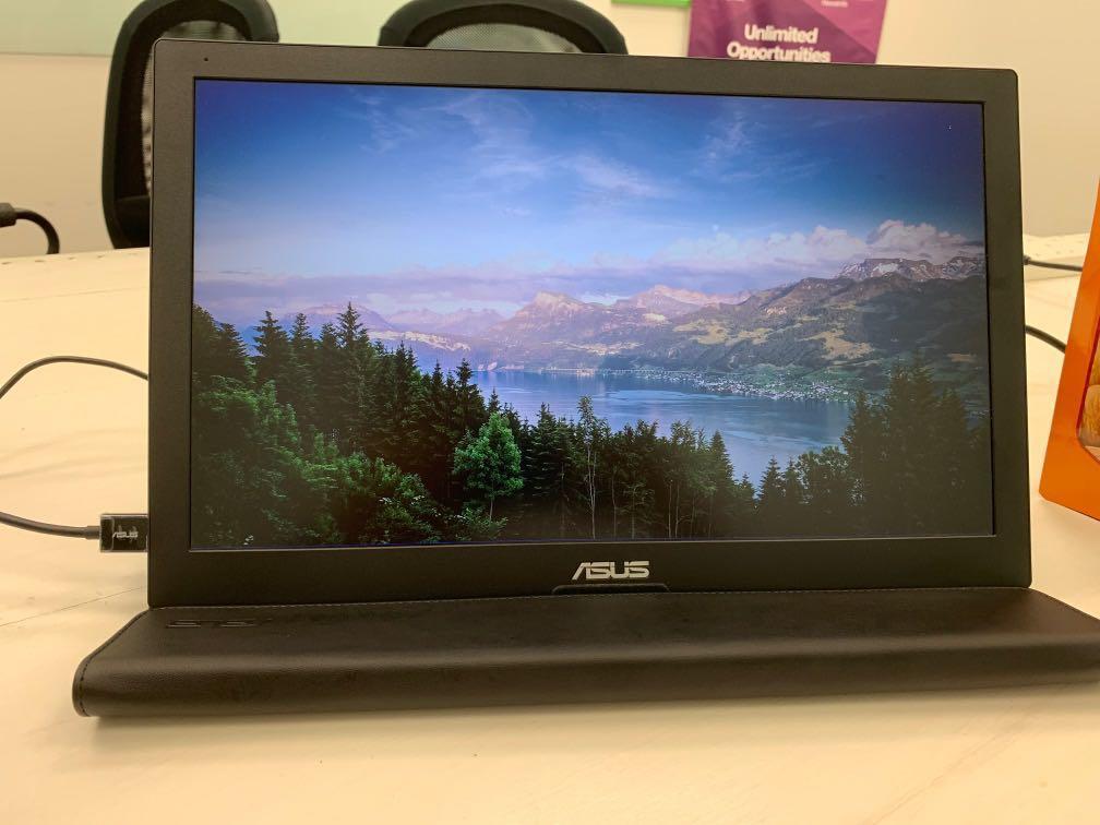 Asus Mb169b Portable Monitor 15 6 Electronics Computer Parts Accessories On Carousell