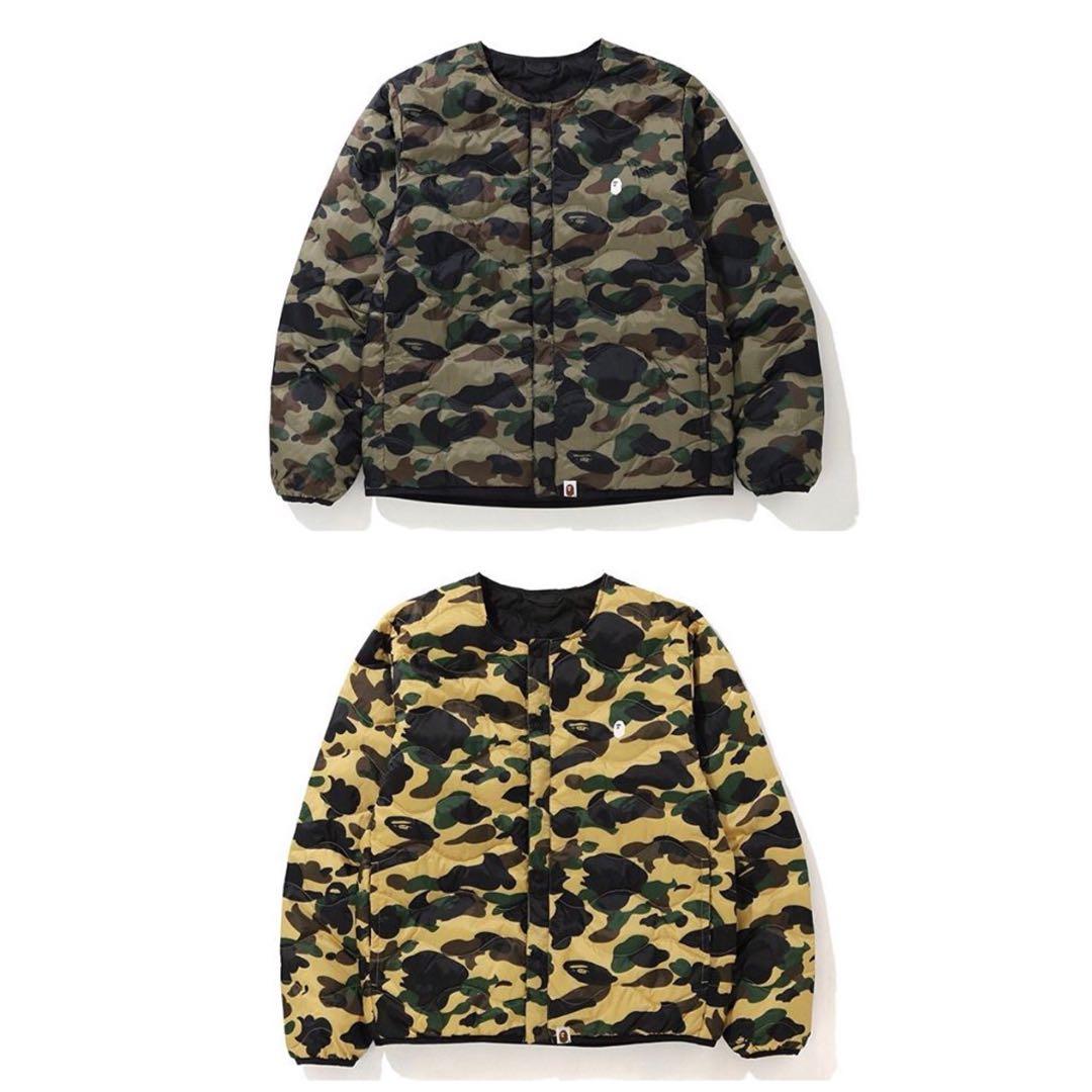 bape 1st camo down jacket