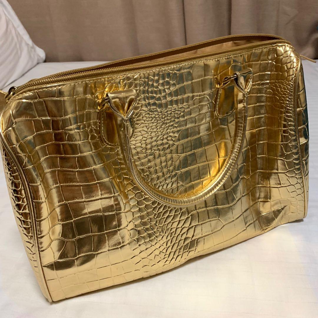 Bcbgmaxazria discount gold bag