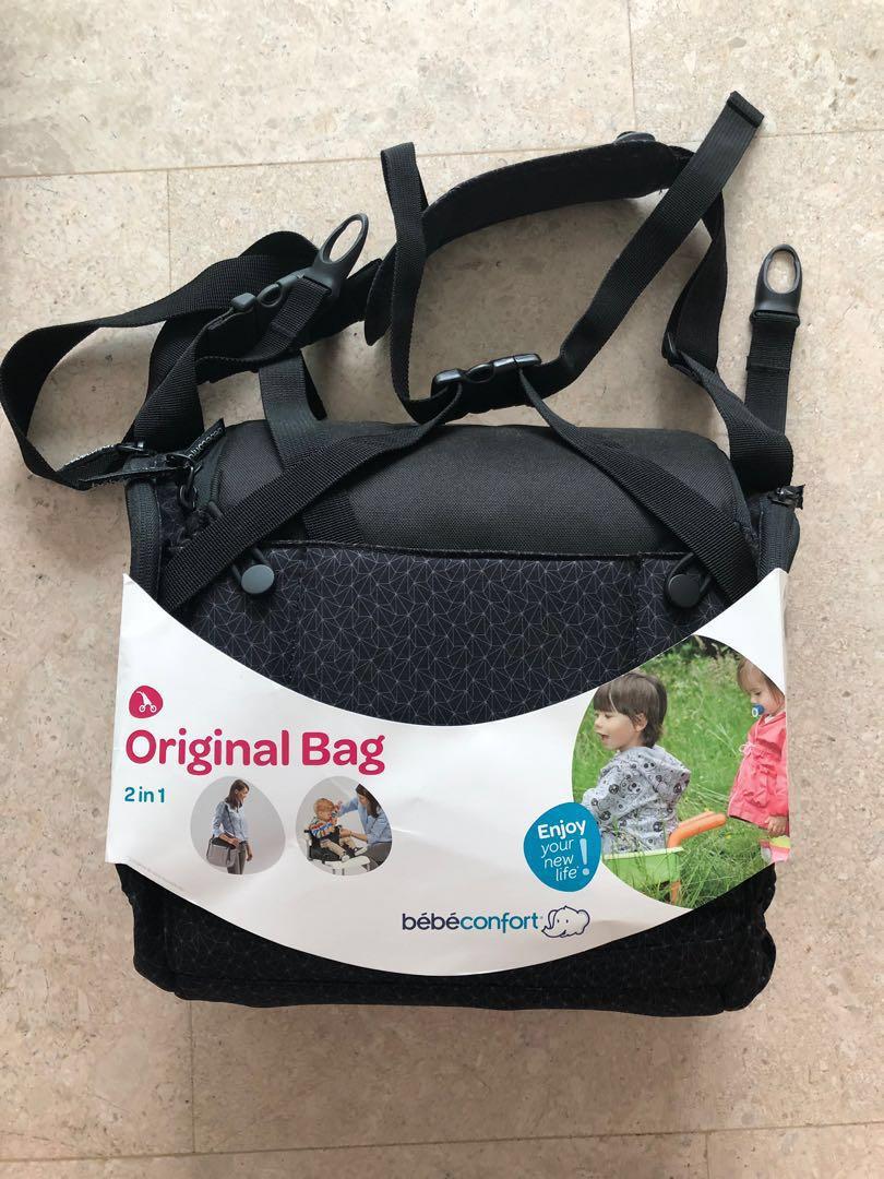 Bebeconfort Original Bag Baby Changing Bag And Booster Babies Kids Going Out Carriers Slings On Carousell