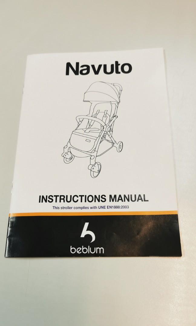 Beblum Navuto 2019 Version GREY Auto Folding stroller One hand folding Ten times can stand by itself when autofold Babies Kids Infant Playtime on Carousell