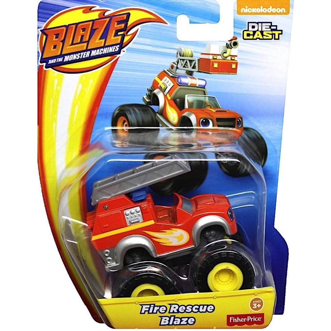 Fisher-Price Nickelodeon Blaze And The Monster Machines Diecast Assortment