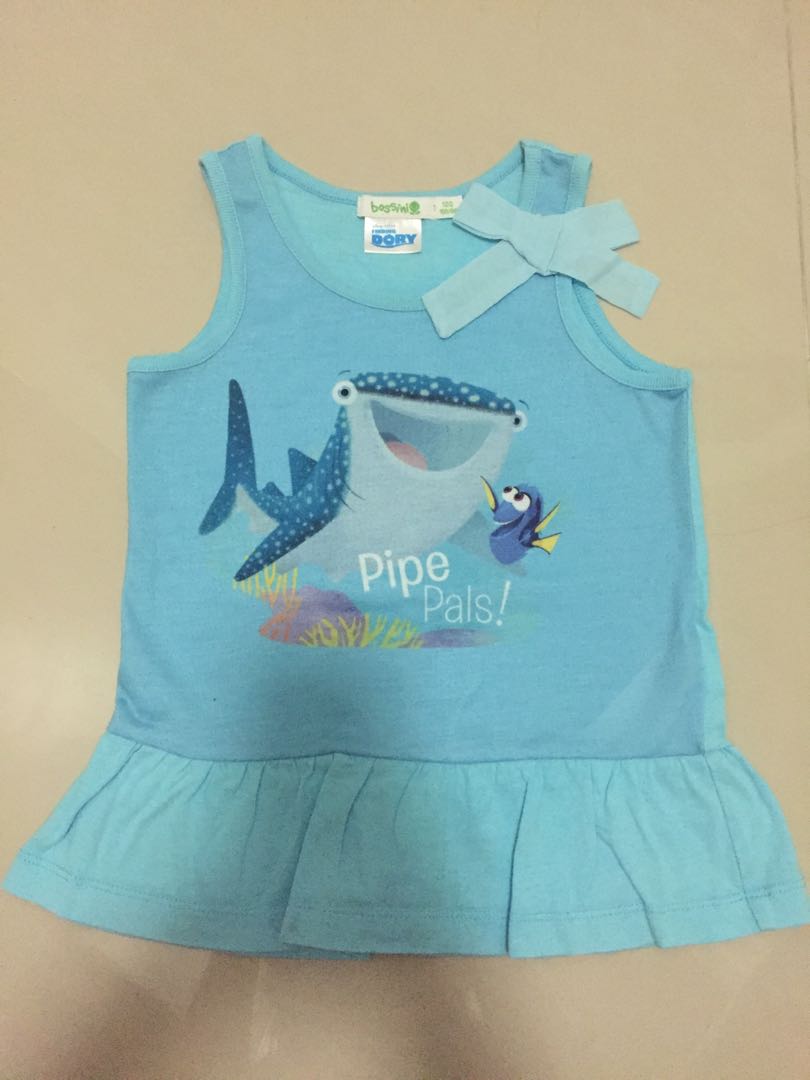 12 24m Bossini Finding Dory Baby Girl Dress Babies Kids