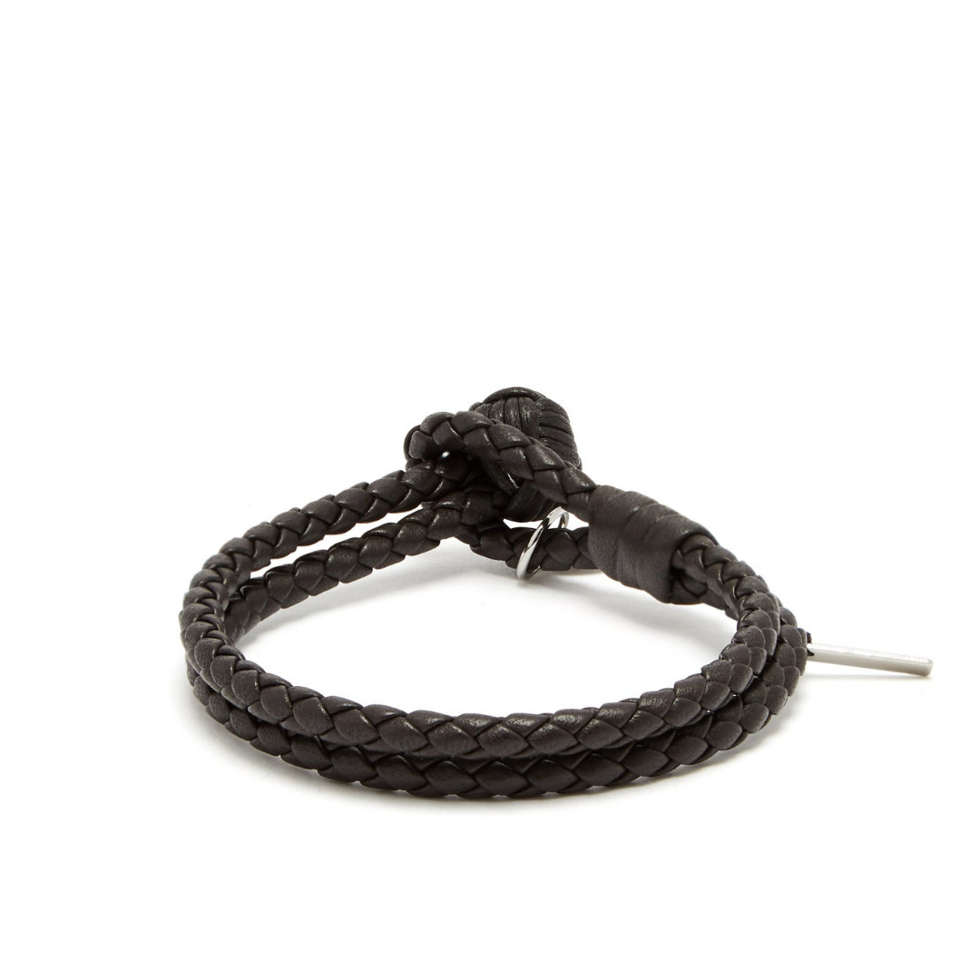 Bottega Veneta Double Wrap Leather Bracelet Luxury Accessories on Carousell