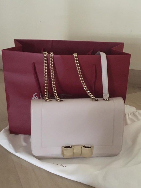 Ferragamo vara flap bag deals