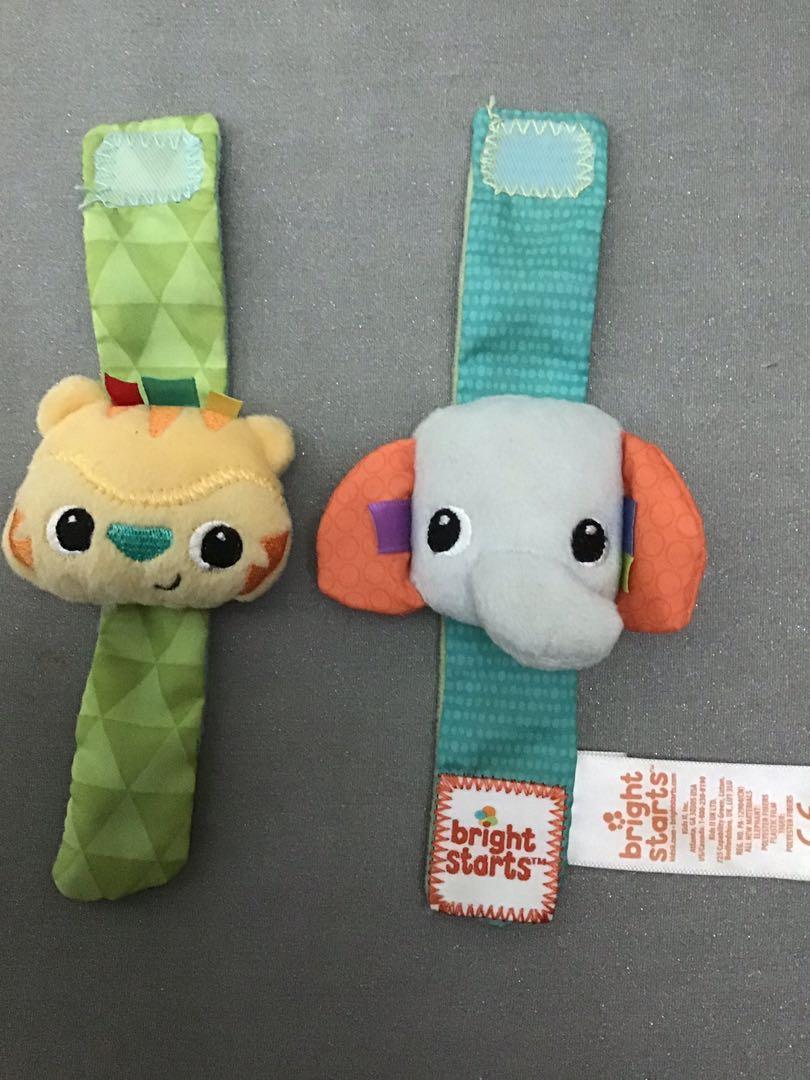 bright starts rattle me wrist pals