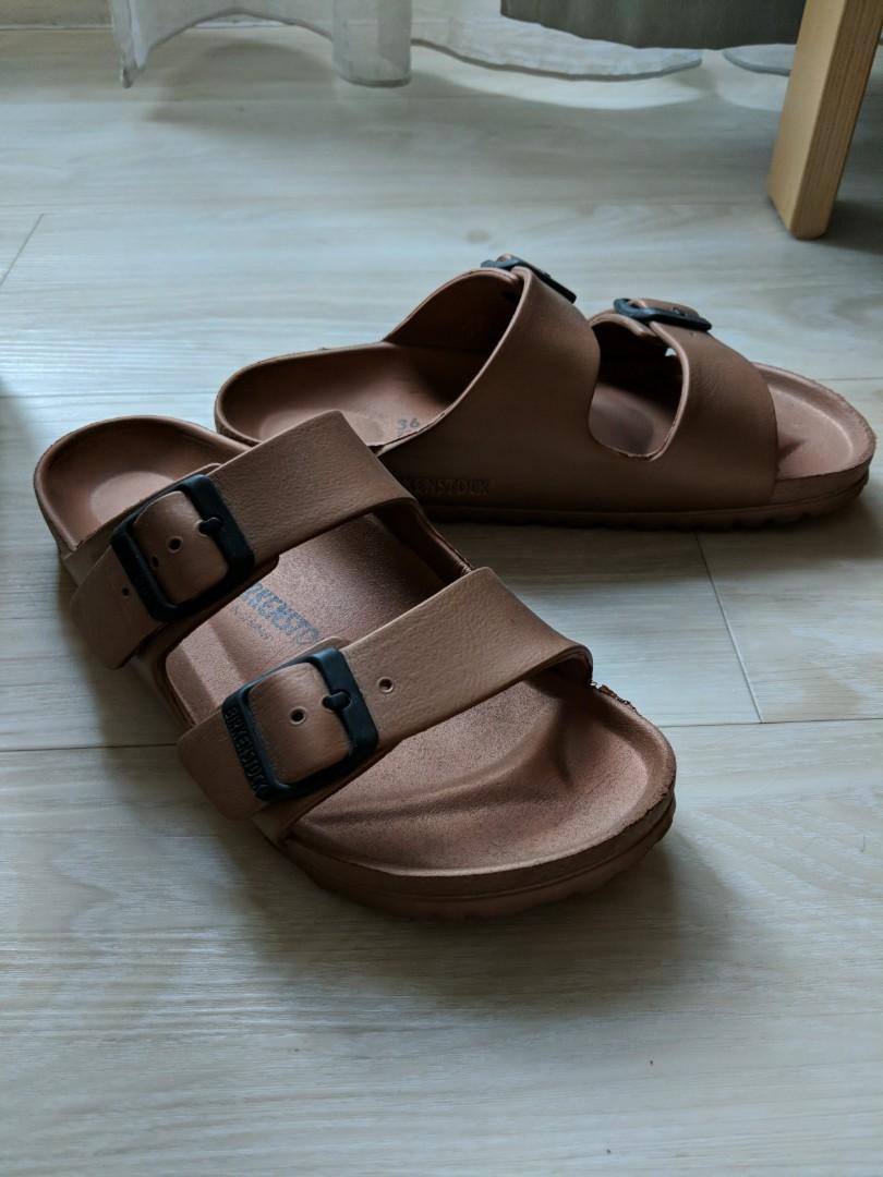 Brown birkenstocks ladies clearance