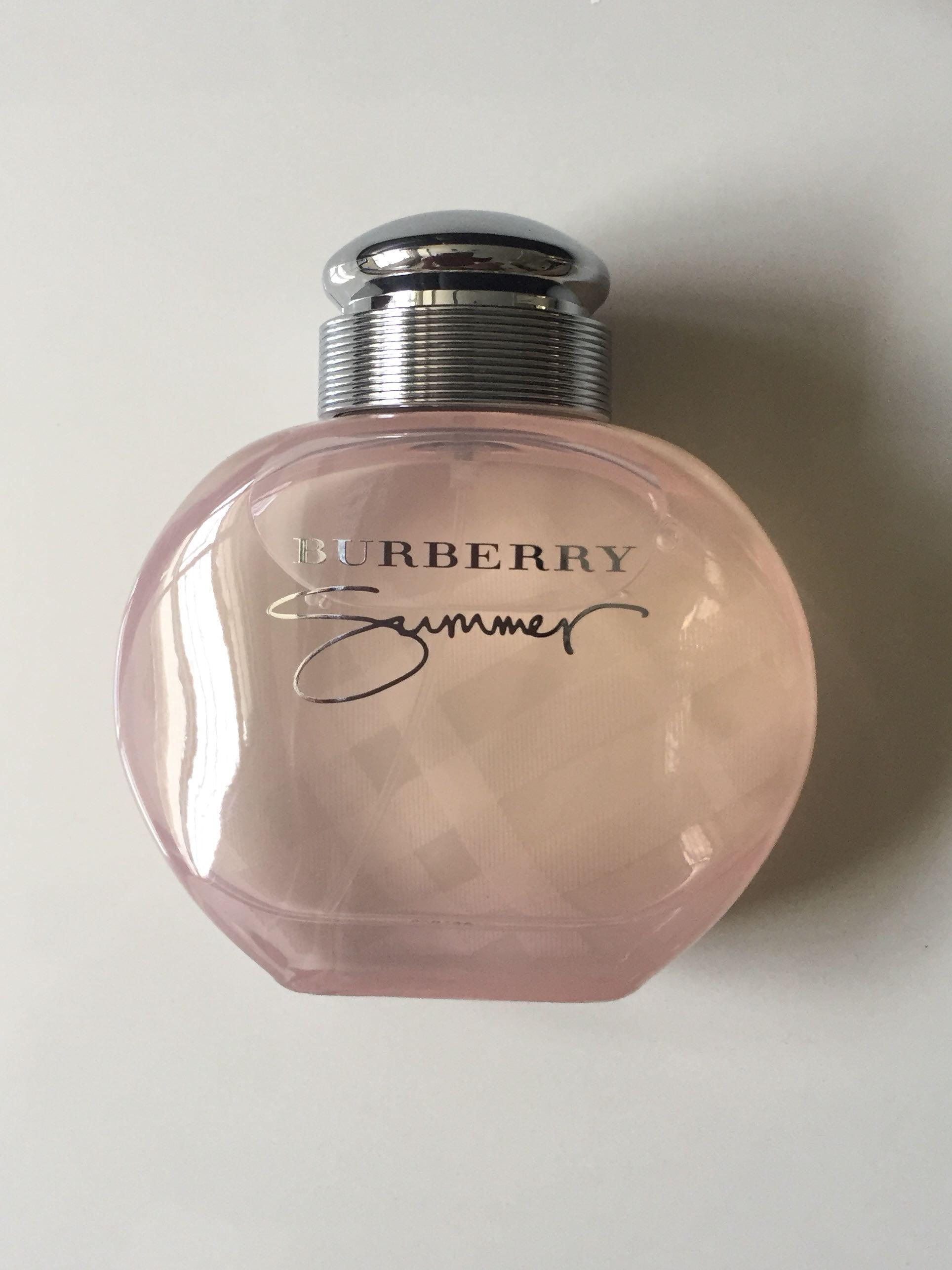 Burberry summer perfume, Health 