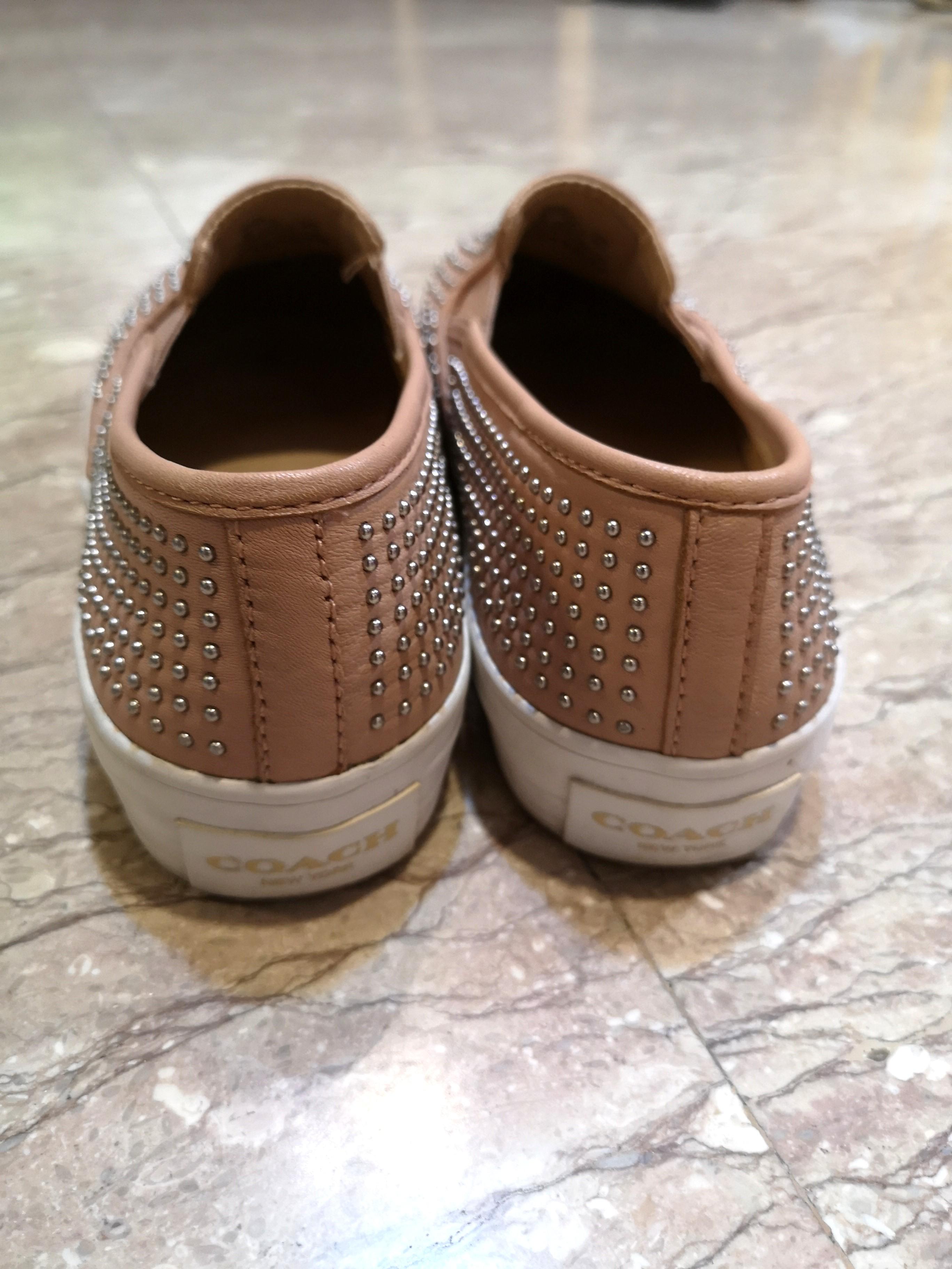Coach studded pumps hot sale