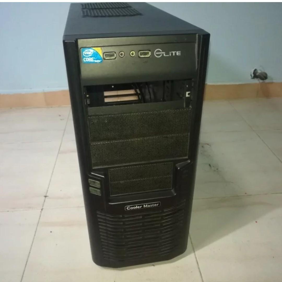 Coolermaster Elite 430 Black Computer Case Electronics Computer Parts Accessories On Carousell