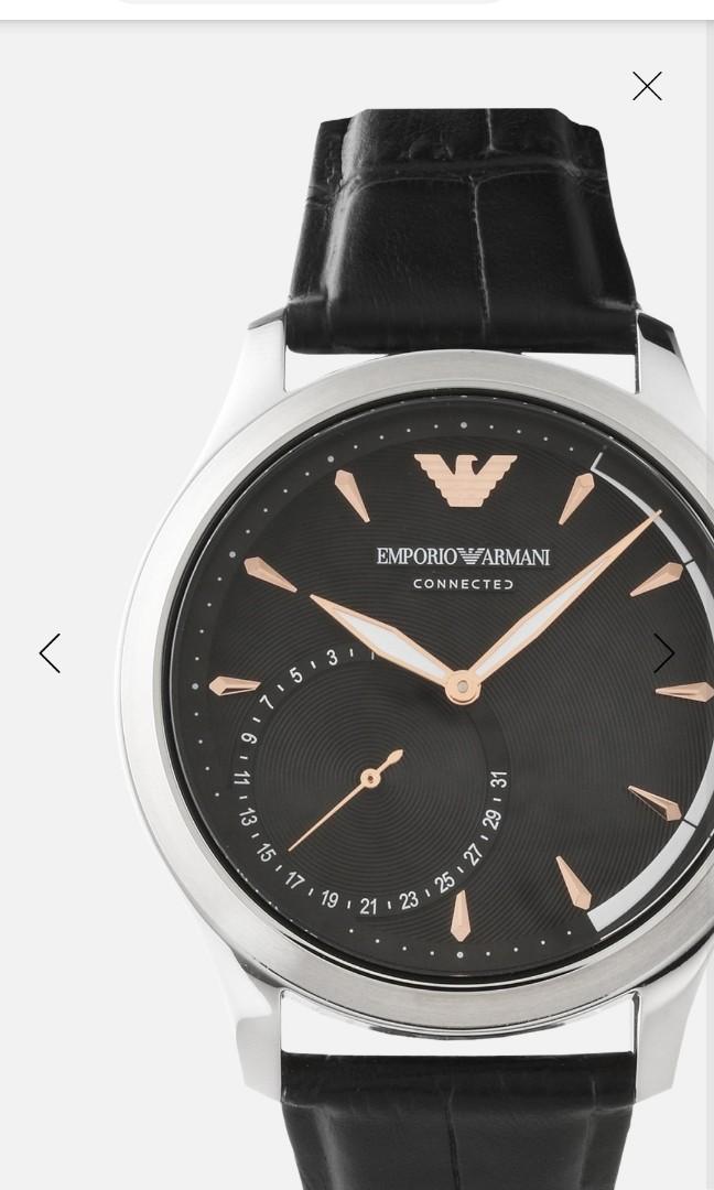 emporio armani hybrid watches