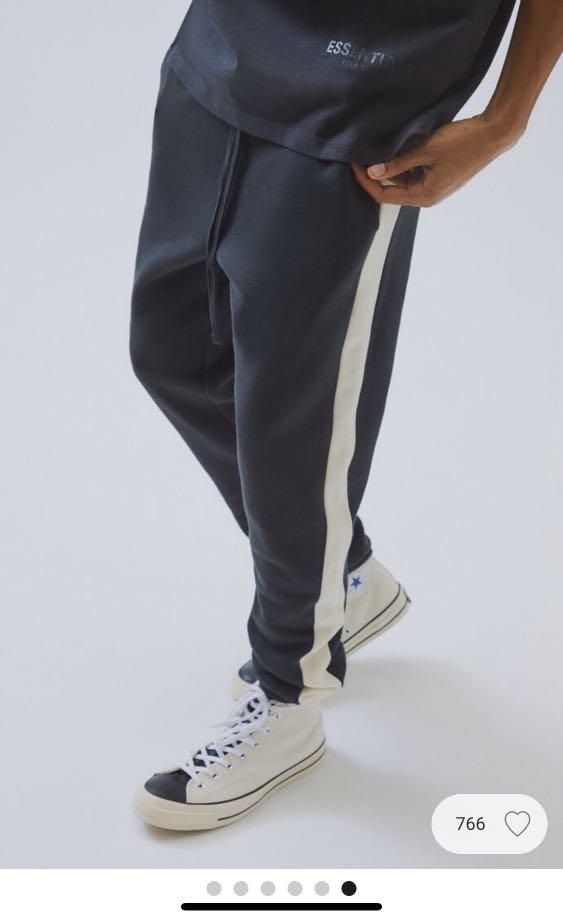 FOG Essentials side stripe sweatpants 長褲2019年版, 男裝, 褲＆半截