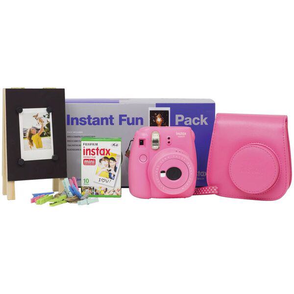 Fujifilm Instax Mini 9 Fun Pack Edition Blue Pink Photography Cameras Others On Carousell