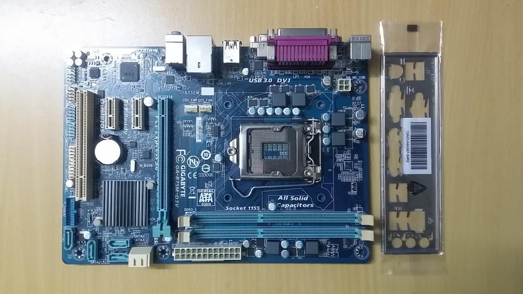 Gigabyte Ga 5m D3v Lga 1155 5 Electronics Computer Parts Accessories On Carousell