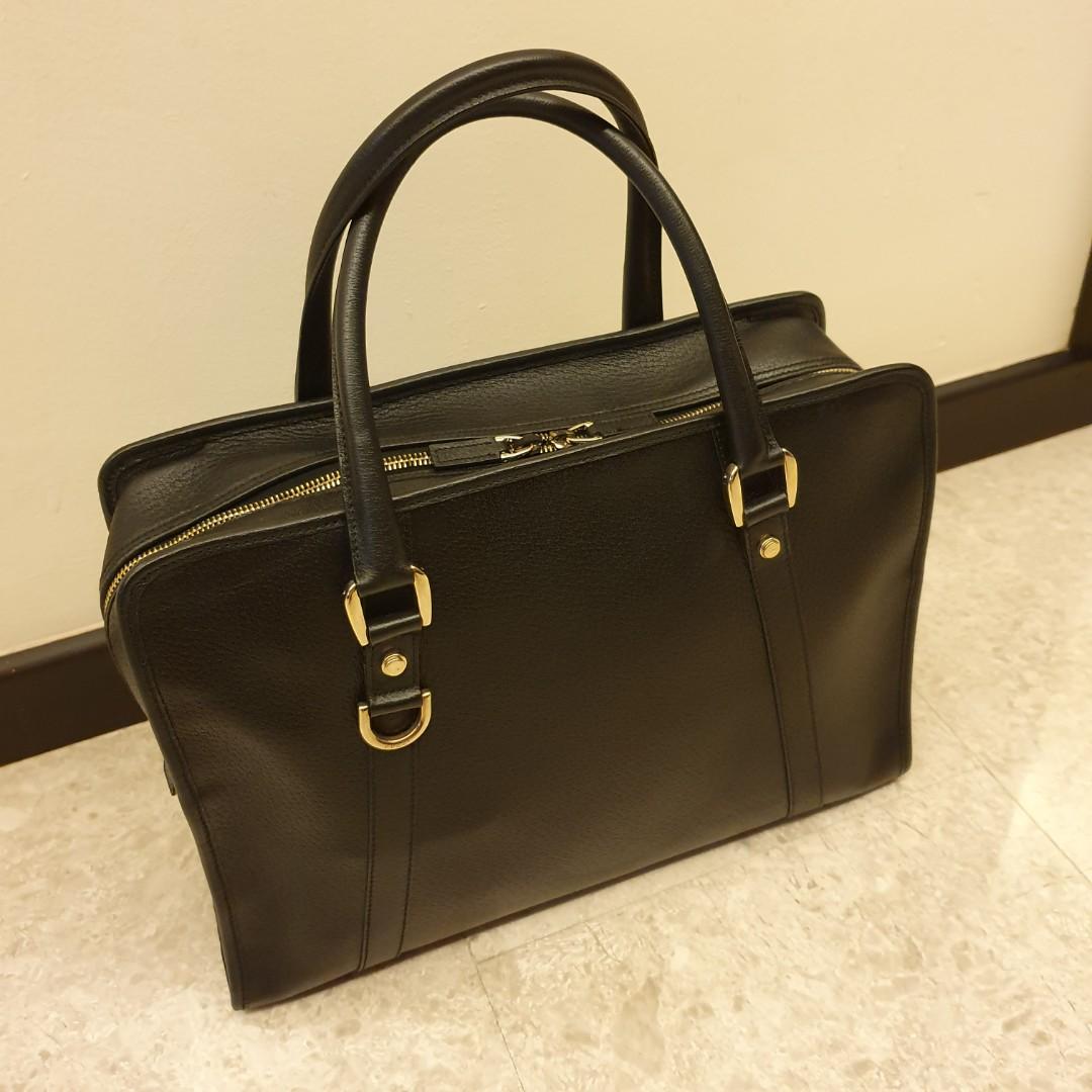 used gucci briefcase