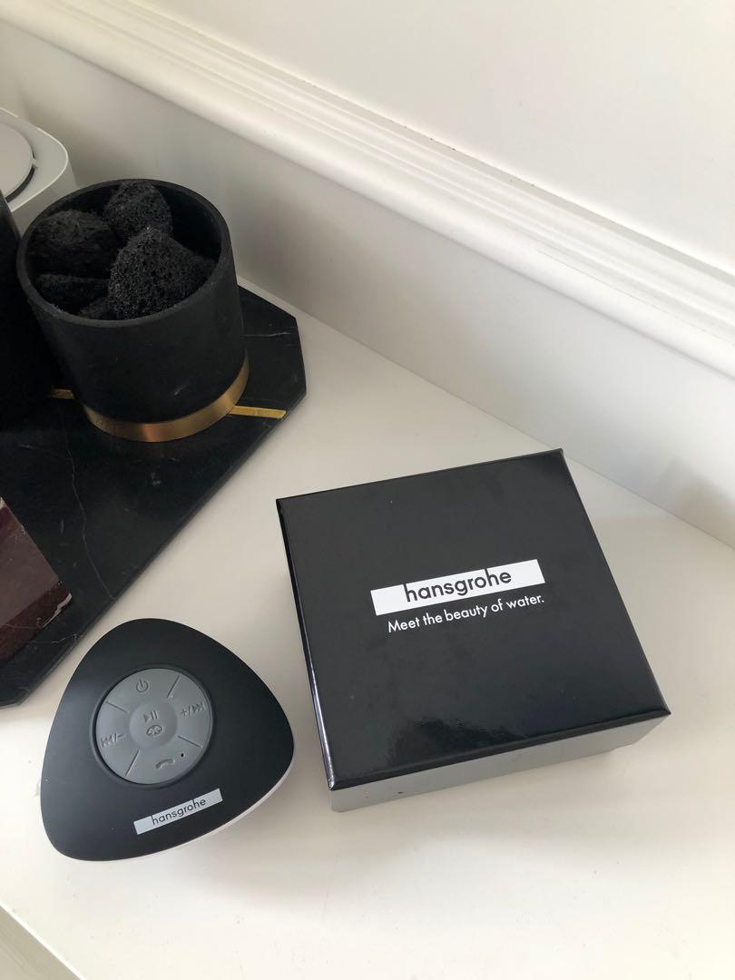 hansgrohe shower waterproof bluetooth speaker audio soundbars speakers amplifiers on carousell