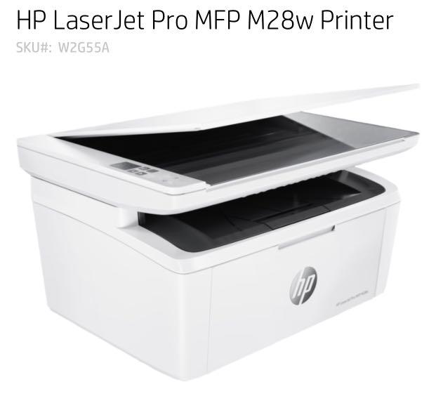 Hp Laserjet Pro Mfp M28w Printer Electronics Computer Parts Accessories On Carousell