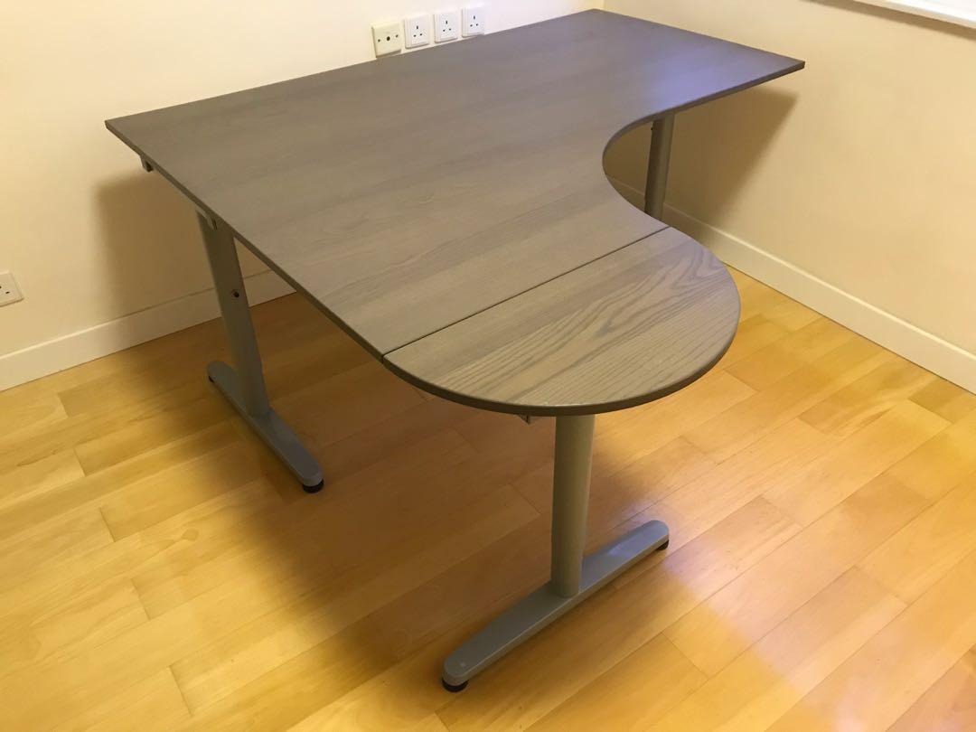 Ikea Desk Home Furniture Furniture On Carousell