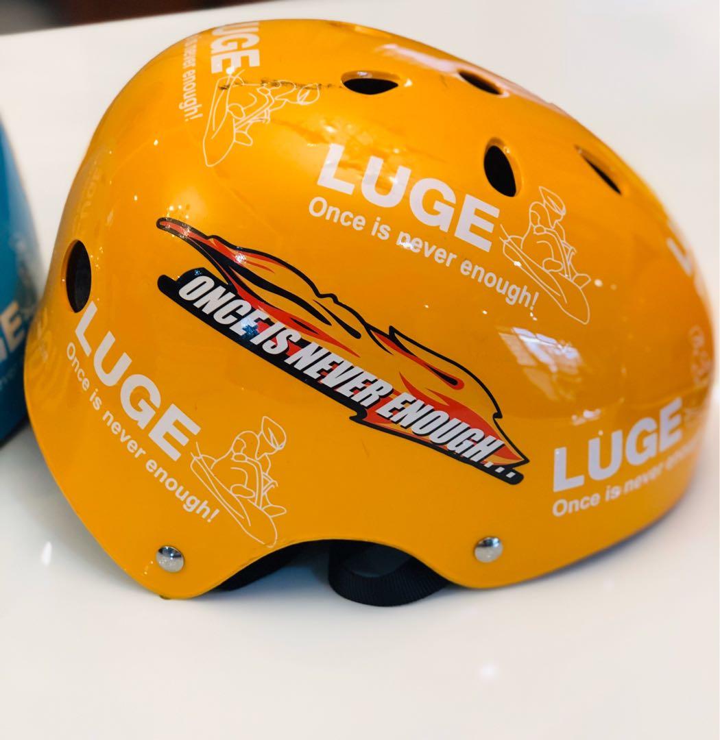 Kids Helmet/ Luge Helmet, Sports Equipment, Sports & Games, Skates