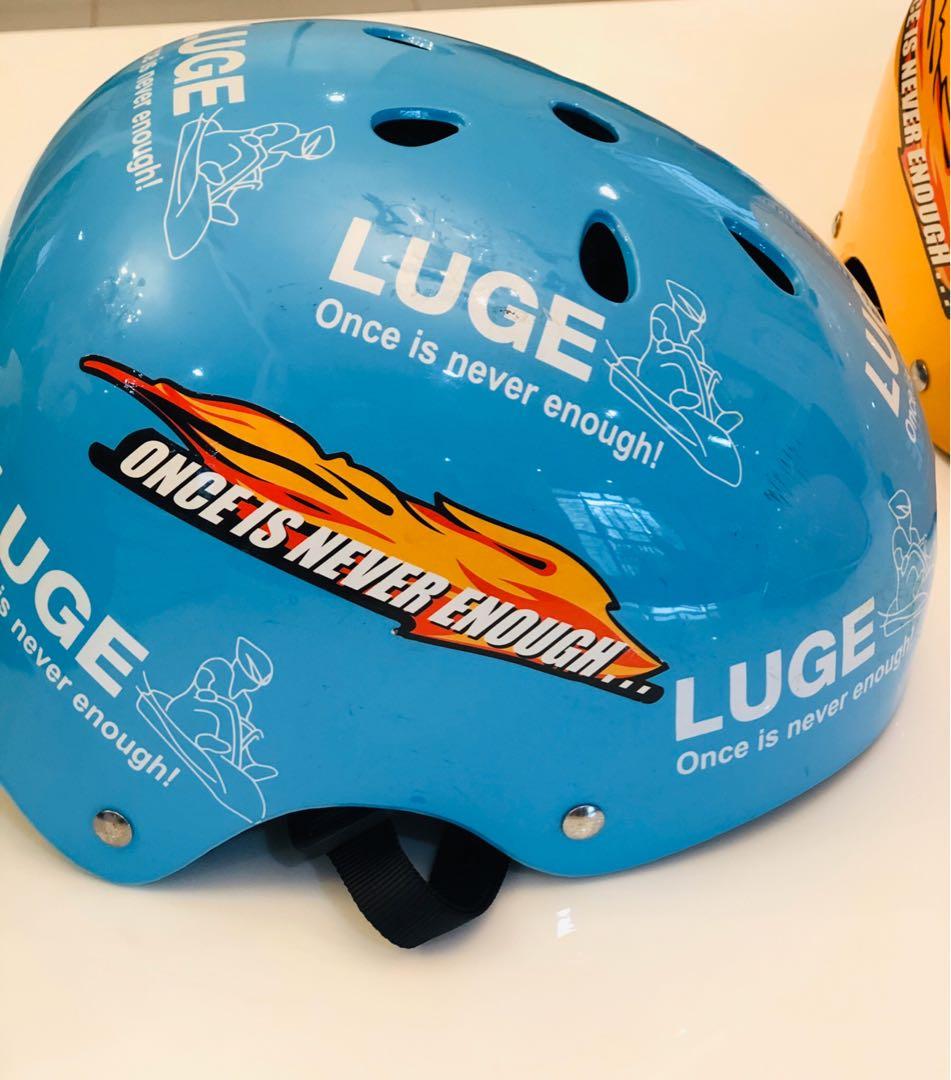 Kids Helmet/ Luge Helmet, Sports Equipment, Sports & Games, Skates
