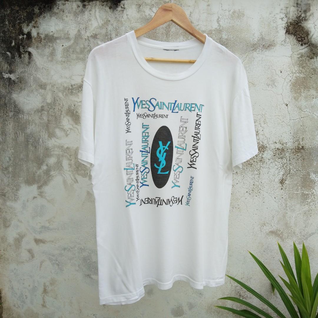 L VINTAGE YVES SAINT LAURENT T SHIRT