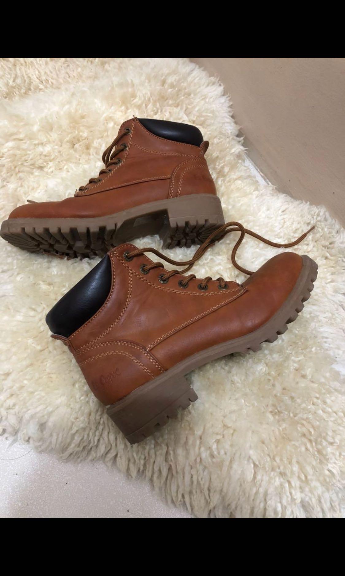 Lee cooper brown boots clearance
