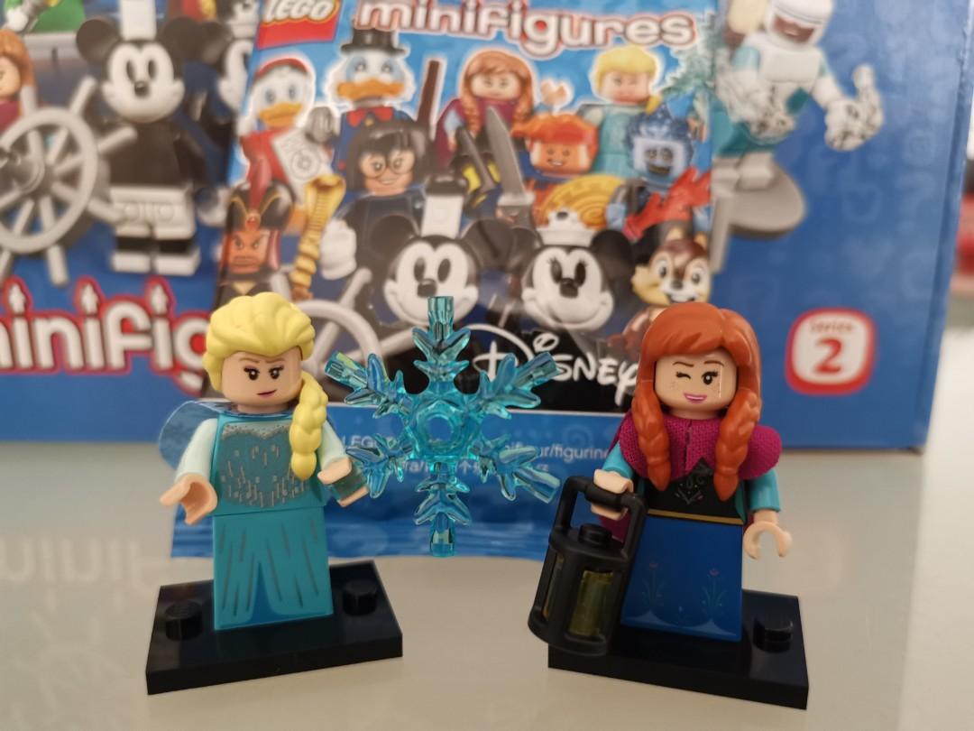 Lego 71024 Disney Minifigures Series 2 Elsa And Anna Hobbies And Toys Toys And Games On Carousell 