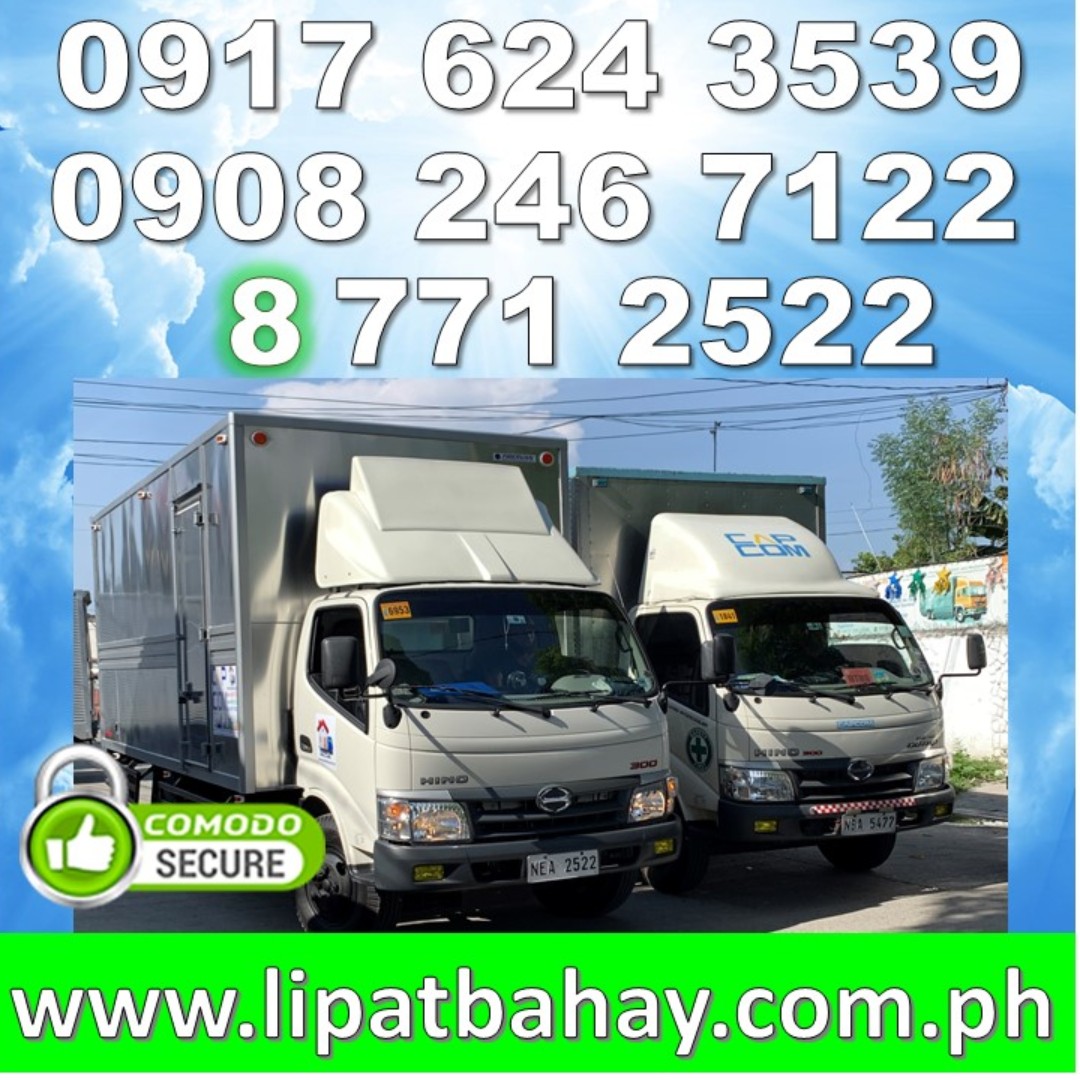 Lipat bahay truck for rent trucking services elf l300 canter house