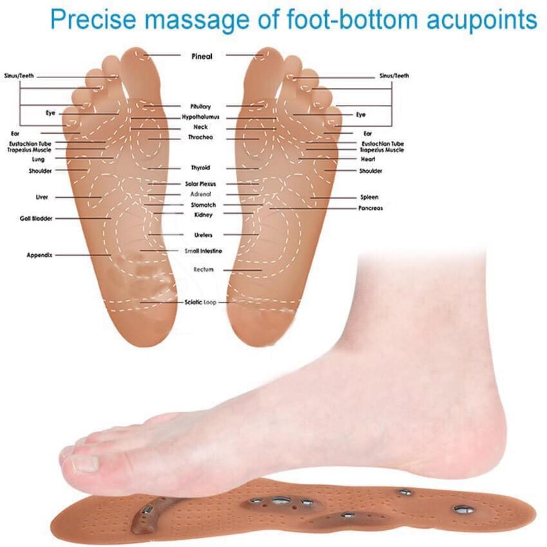 Magnetic Foot Massage Insoles (Category: Massage Devices) located in Manila. Submitted by magicgerry (Listing ID 255424351, Image 3). Description: Magnetic Foot Massage Insoles Magnet Therapy Slimming Mats Soles Healthy Weight Loss Acupressure Insert Pads 1 Pair (P140.00) > 100% Brand New > High quality. > Massage effectively, reduce pain and relieve stress > Gel material, shock absorbtion, comfortable and breathable > Perfect for all ages and bo