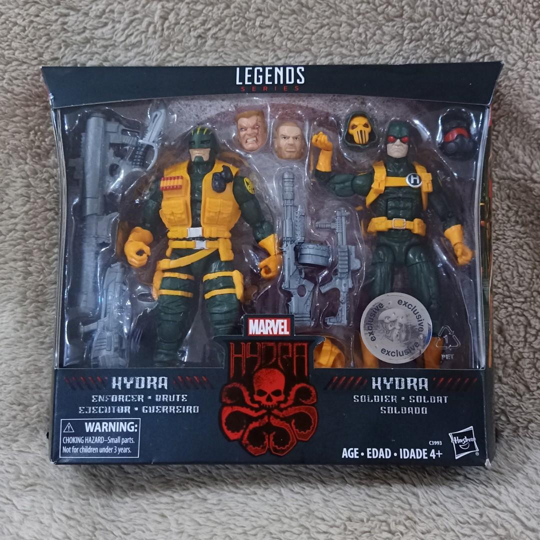 NEW Ships Fast Marvel Legends Hydra Soldier And Hydra Enforcer 