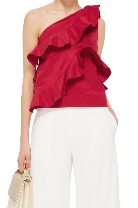 msgm ruffle top
