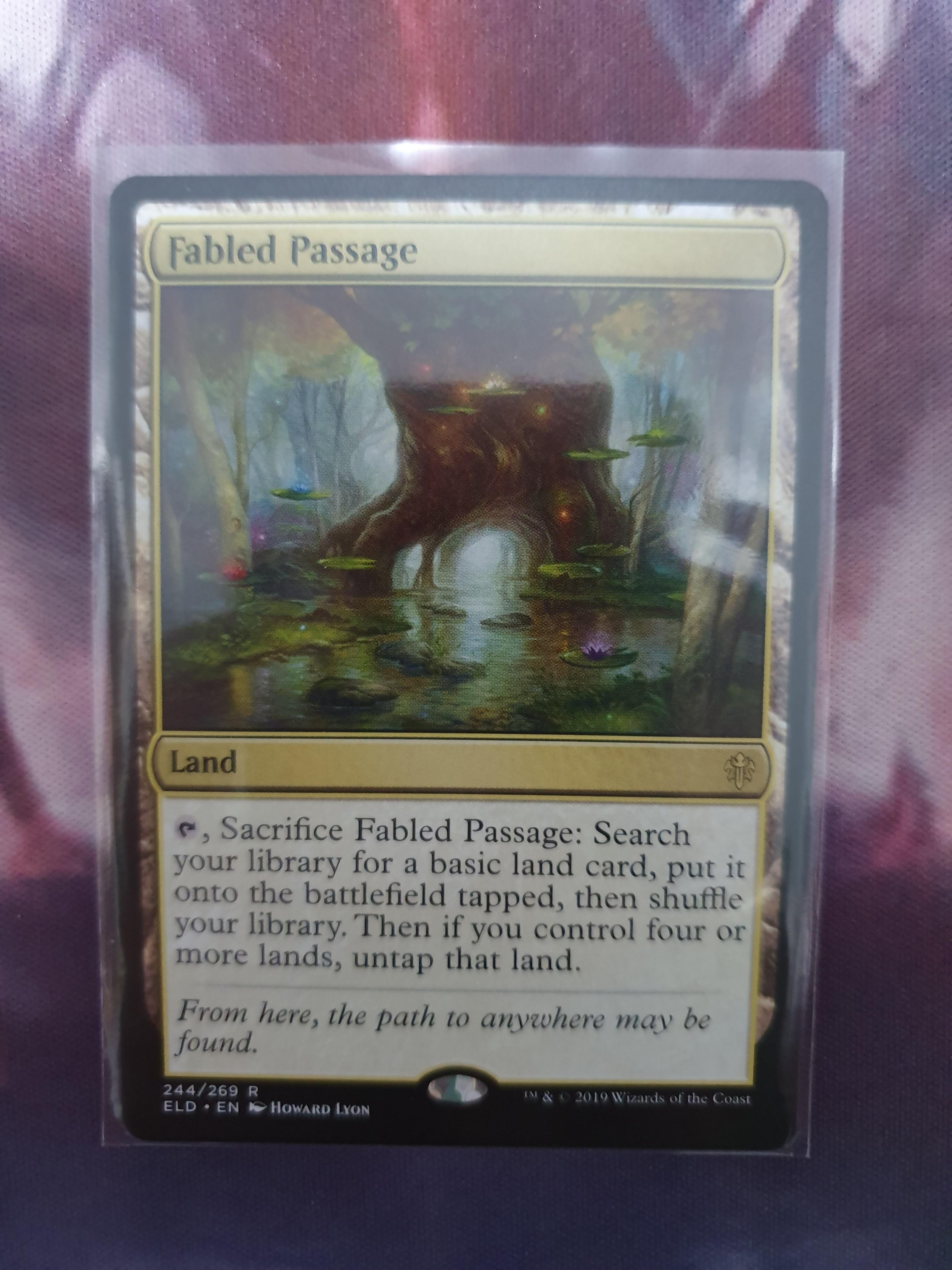 Mtg Fabled Passage Eld Magic The Gathering Hobbies Toys Toys Games On Carousell