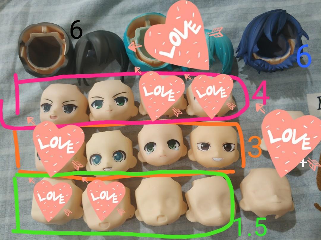 Nendoroid Faceplate Hair Split Ob11 Obitsu 11 Gsc Good Smile Company Anime Figure Toys Games Others On Carousell Hair rooted head for obitsu 11cm body. nendoroid faceplate hair split ob11 obitsu 11 gsc good smile company anime figure