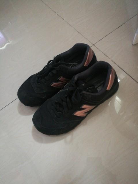 new balance shoes black and rose gold