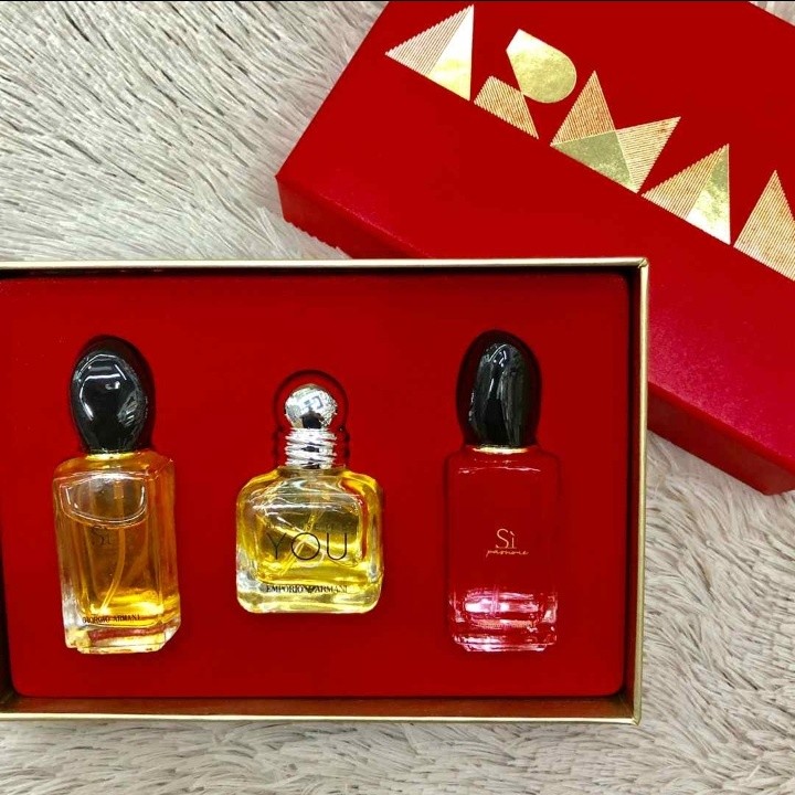 giorgio armani mini perfume set