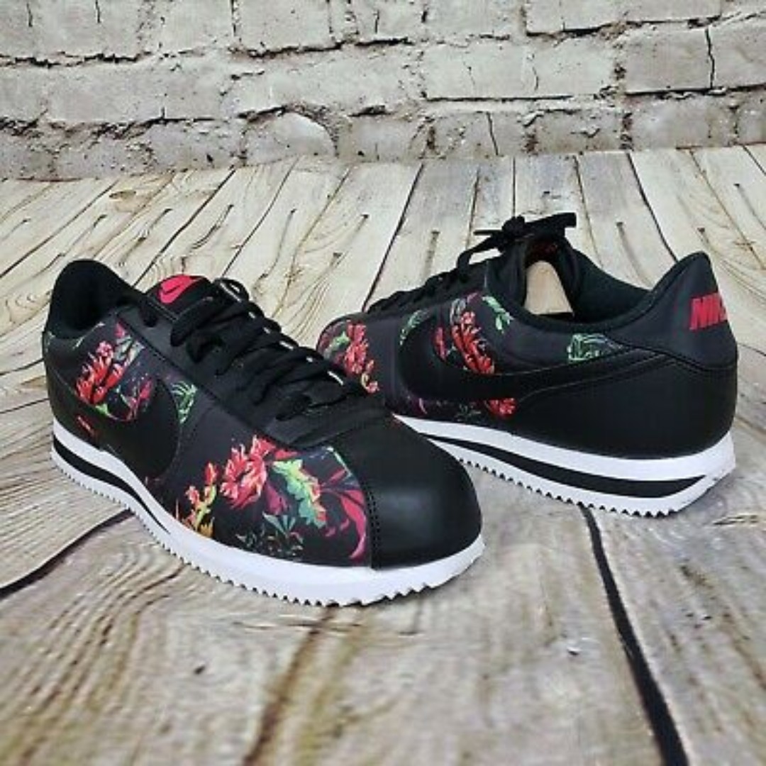 Nike Cortez Floral Women s Fashion Footwear Sneakers on Carousell