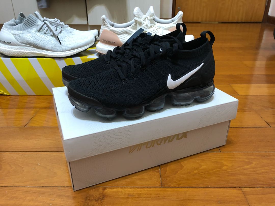 All black deals vapormax 2.0