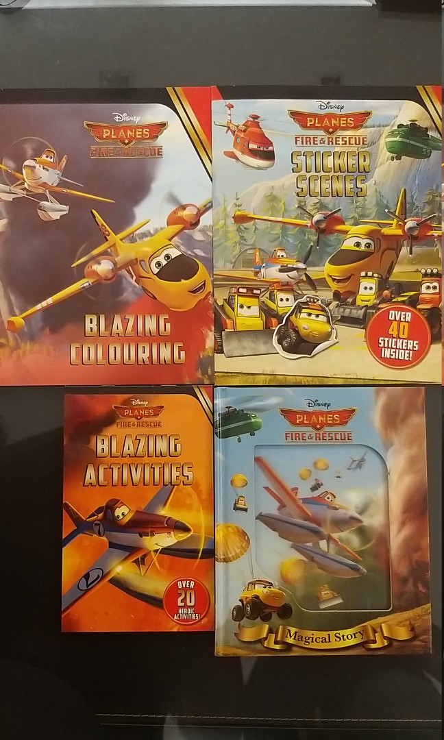 Original Disney Planes, Fire & Rescue Activity Books, Books ...