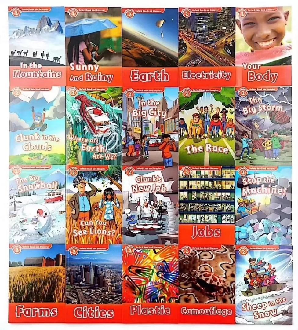 Oxford Read And Discover Level 2 20 Books Books Stationery