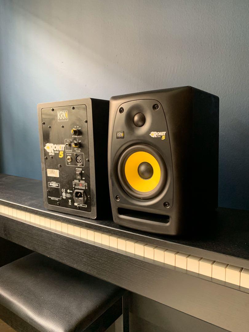 krk rokit 5 pair used