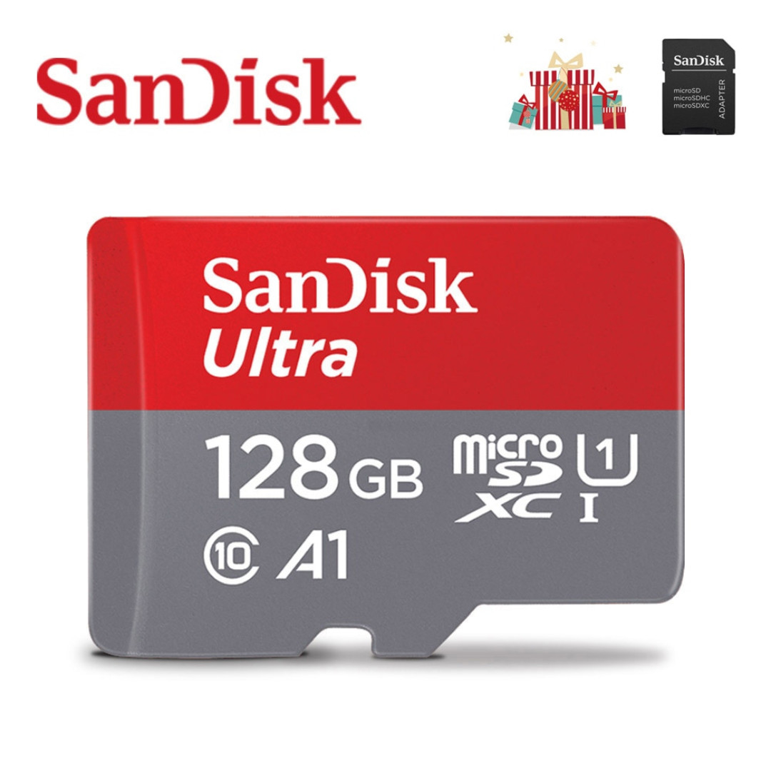 Po Sandisk Ultra 128gb A1 Micro Sd Card Free Sd Adapter Mobile Phones Tablets Mobile Tablet Accessories Mobile Accessories On Carousell