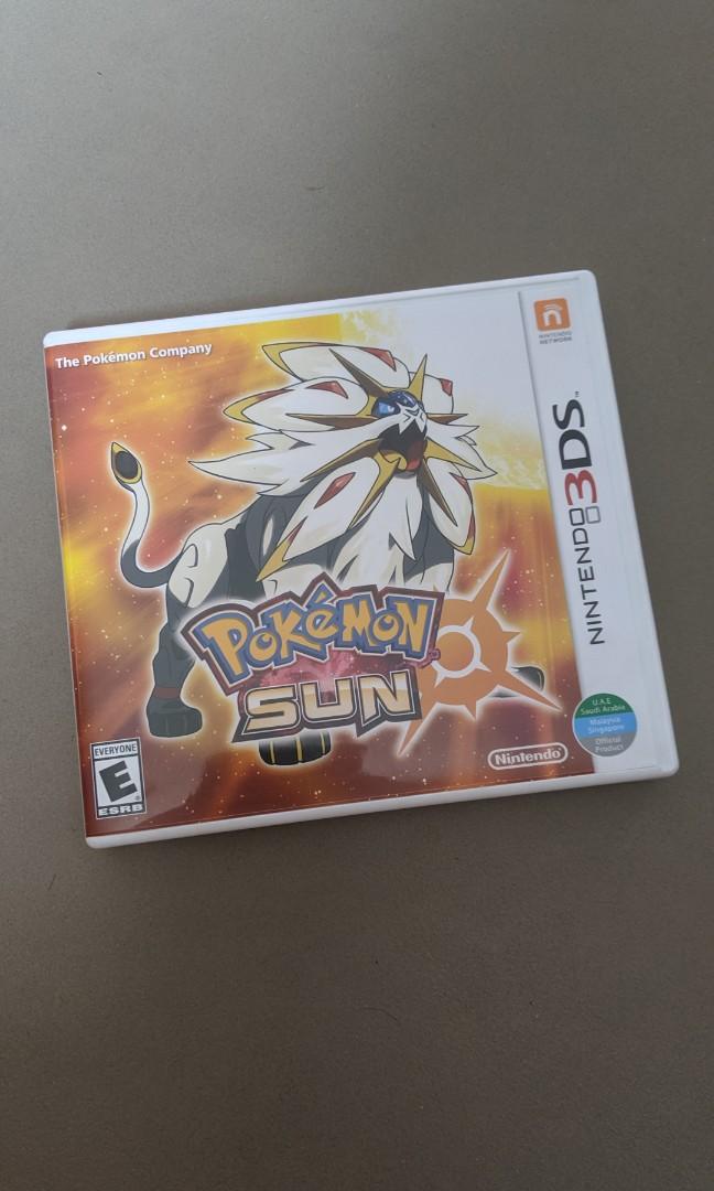Pokemon Sun (Category: Nintendo) located in Makati City. Submitted by cloudyclaud (Listing ID 255433618, Image 1). Description: Mint condition Rfs: extra copy.