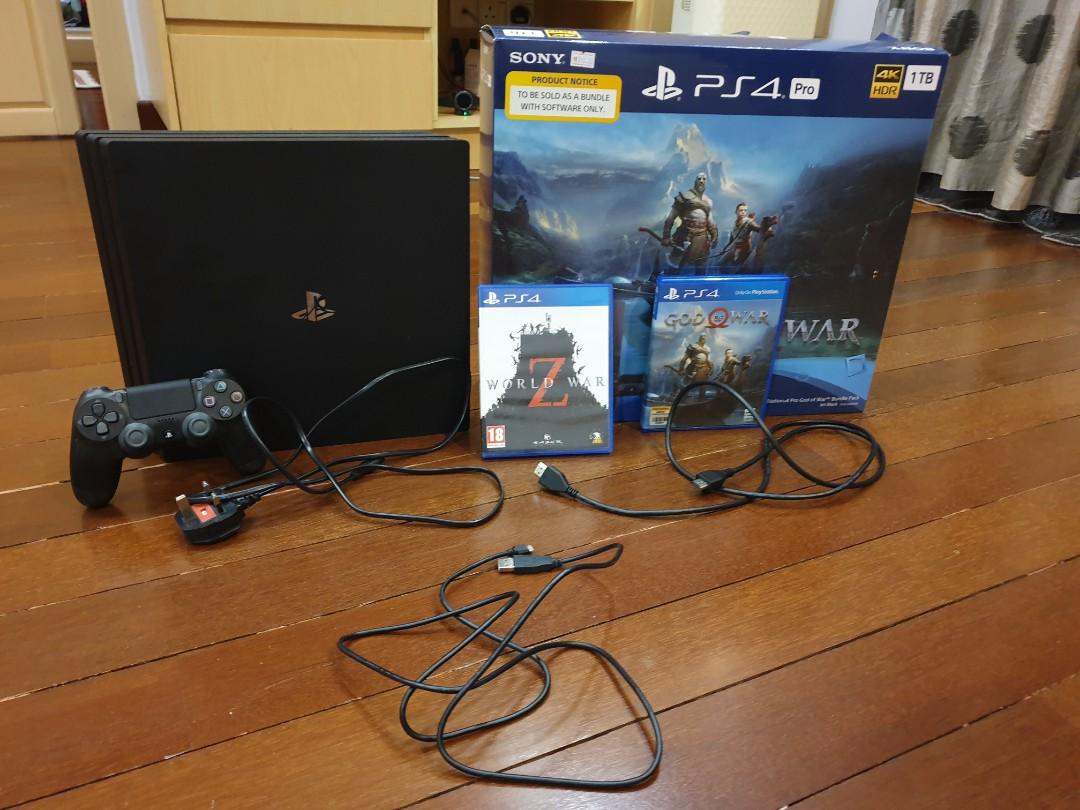 PS4 Pro 1TB For sell Video Gaming Video Game Consoles