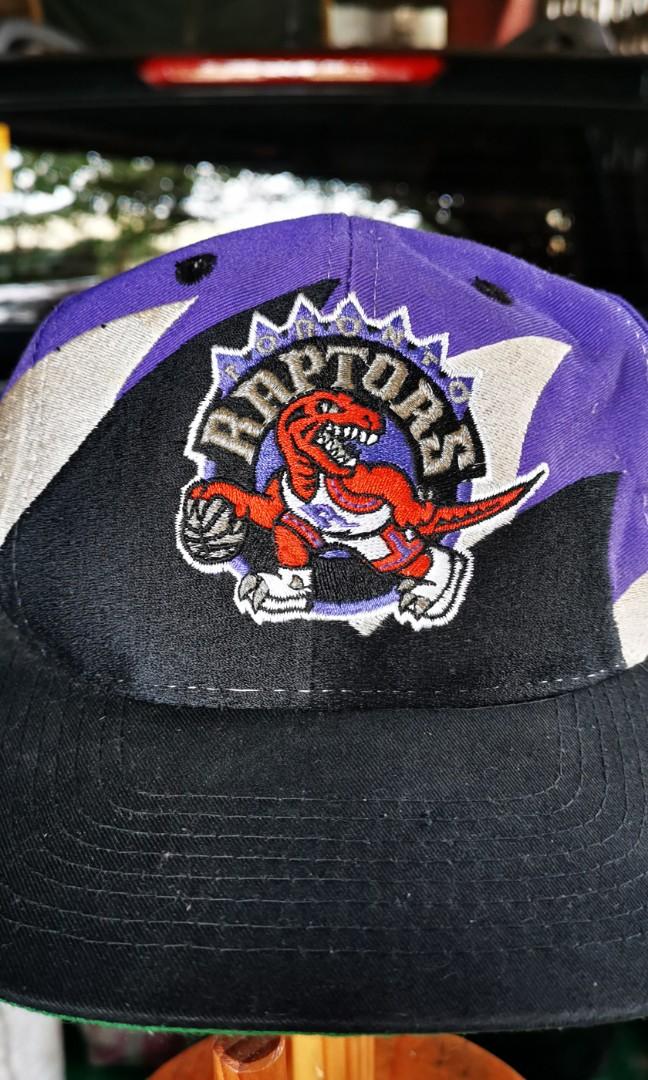 RARE Vintage Cap Toronto Raptors Double 