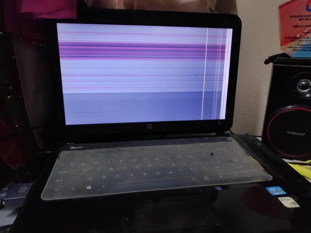 REPLACE SCREEN HP PAVILION 14 Repair Baiki Format MacBook AIR