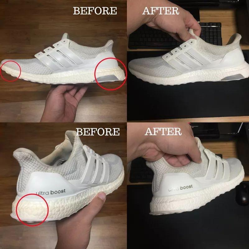 SNEAKERGUARD Midsole Paint Marker Boost White Men s Fashion
