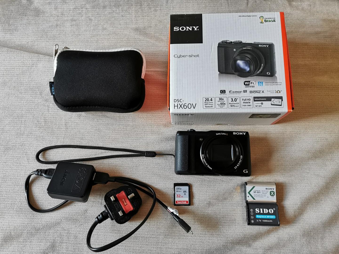 Sony Cyber-shot Dsc-Hx60v 相機二手有盒, 攝影器材, 相機- Carousell