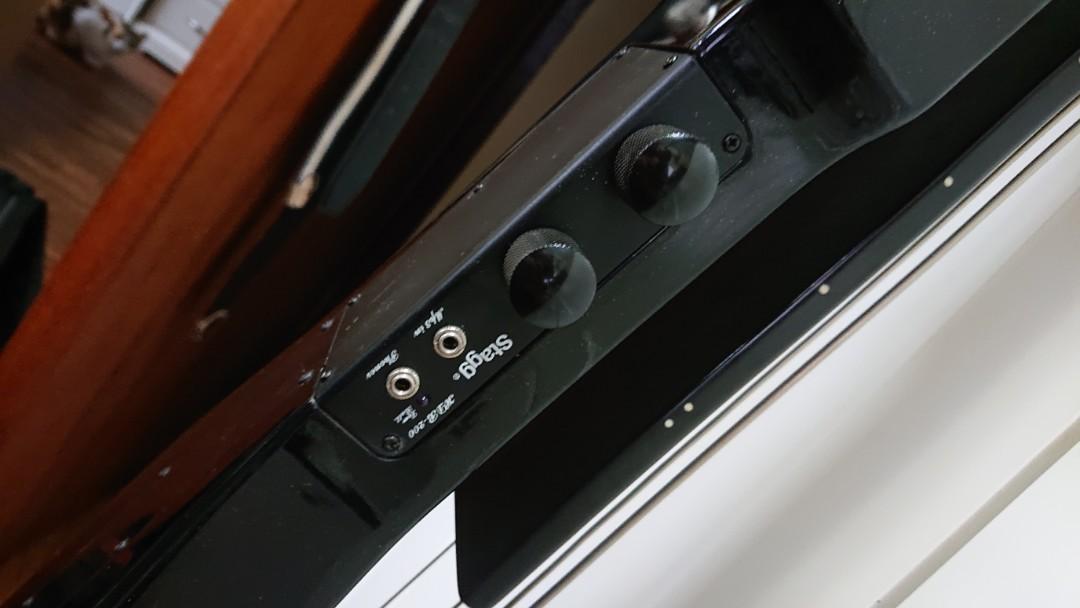 Stagg Electric Upright Bass/double bass, 興趣及遊戲, 音樂樂器 & 配件, 樂器 Carousell