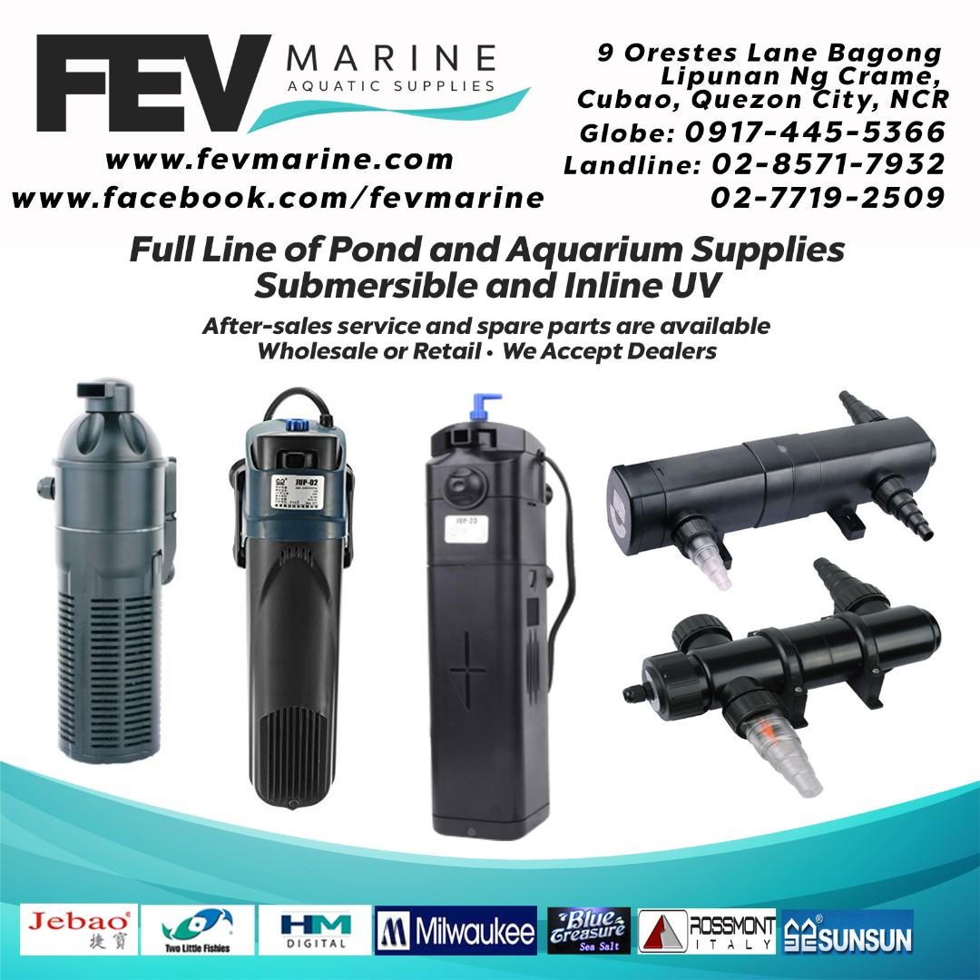 submersible inline uv filter clarifier
