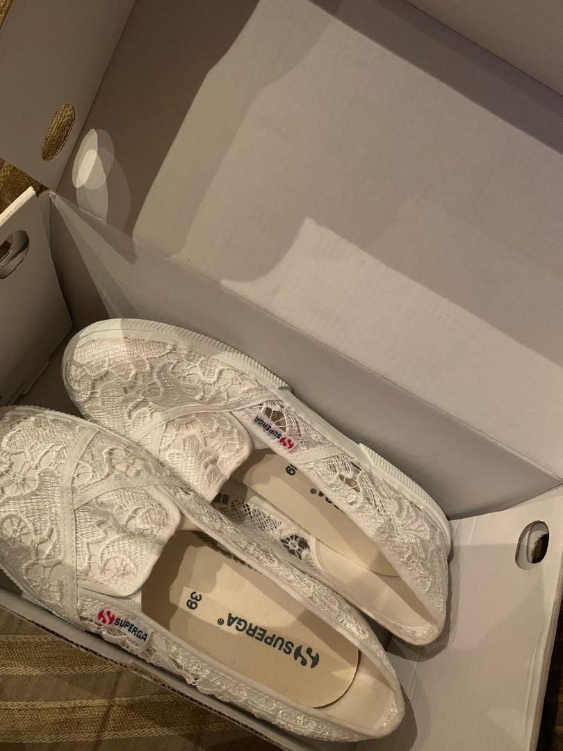 superga slip on macrame